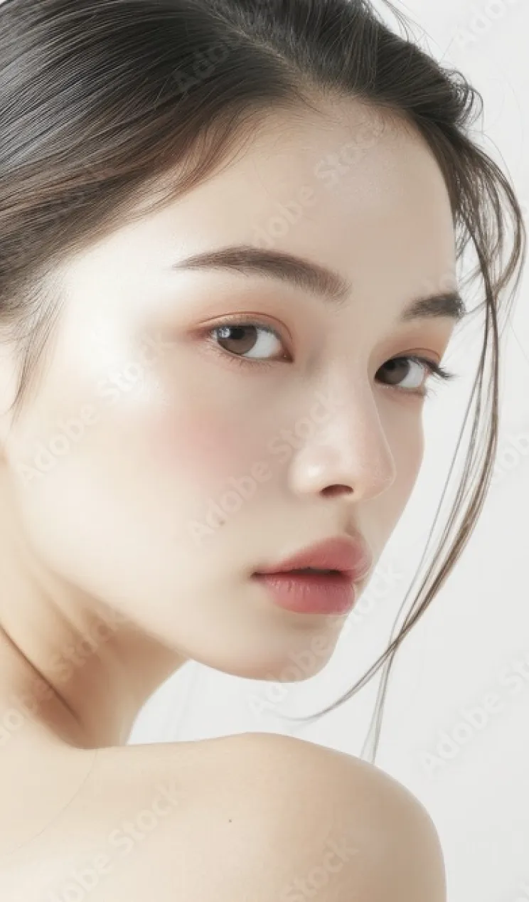 女性の顔